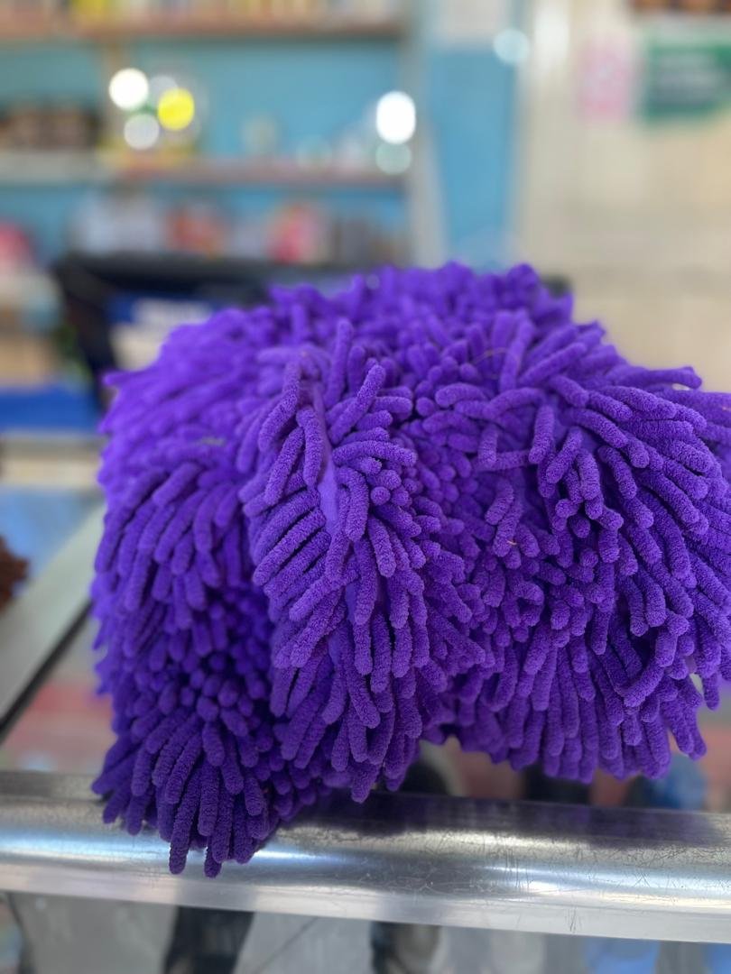 MICROFIBER GLOVES TOWEL (PURPLE)